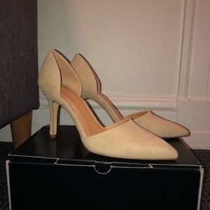 NEVER WORN J Crew Lana Suede D’Orsay pump size 7.5